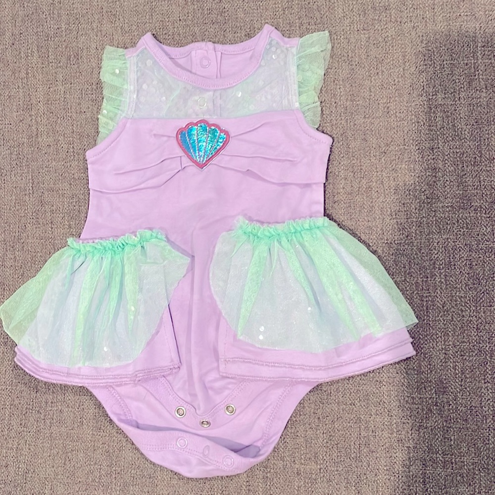 Disney Baby Little Mermaid Onesie